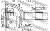 Превью - 1810-CORD FEBEST Шарнирный комплект, приводной вал (фото 2)