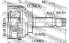 Превью - 2210-MAGA47 FEBEST Шарнирный комплект, приводной вал (фото 2)