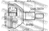 Превью - 2310-PV FEBEST Шарнирный комплект, приводной вал (фото 2)