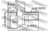 Превью - 2710-C70 FEBEST Шарнирный комплект, приводной вал (фото 2)