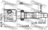 Превью - 2711-S80RH FEBEST Шарнирный комплект, приводной вал (фото 2)