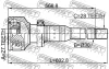 Превью - 2711-XC60RH FEBEST Шарнирный комплект, приводной вал (фото 2)