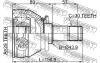 Превью - 2911-RRIIIFLH FEBEST Шарнирный комплект, приводной вал (фото 2)