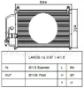 PXNCC-003 PARTS-MALL Радиатор кондиционера