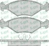 Превью - 05P016 LPR/AP/RAL Комплект тормозных колодок, дисковый тормоз (фото 2)