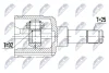 NPW-CH-024 NTY Шарнирный комплект, приводной вал