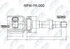 NPW-FR-000 NTY Шарнирный комплект, приводной вал
