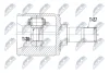 NPW-HD-049 NTY Шарнирный комплект, приводной вал