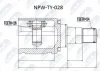 NPW-TY-028 NTY Шарнирный комплект, приводной вал