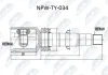 NPW-TY-034 NTY Шарнирный комплект, приводной вал