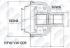 NPW-VW-009 NTY Шарнирный комплект, приводной вал