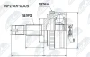 NPZ-AR-005 NTY Шарнирный комплект, приводной вал