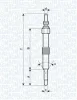 062900067304 MAGNETI MARELLI Свеча накаливания
