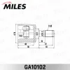 Превью - GA10102 MILES Шарнирный комплект, приводной вал (фото 3)