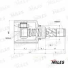 GA11029 MILES Шарнирный комплект, приводной вал