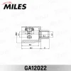 Превью - GA12022 MILES Шарнирный комплект, приводной вал (фото 3)