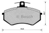 0 986 466 699 BOSCH Комплект тормозных колодок, дисковый тормоз