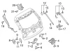 Превью - S08462625A MAZDA Bolt stud (фото 3)