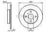 0 986 478 221 BOSCH Тормозной диск