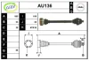 AU136 SERA Приводной вал (полуось)