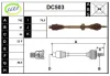 DC503 SERA Приводной вал (полуось)