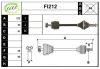 FI212 SERA Приводной вал (полуось)