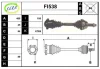 FI538 SERA Приводной вал (полуось)