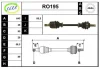 RO195 SERA Приводной вал (полуось)