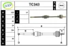 TC343 SERA Приводной вал (полуось)