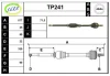 TP241 SERA Приводной вал (полуось)