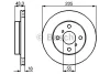 0 986 478 582 BOSCH Тормозной диск