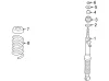 Превью - 210 325 02 84 MERCEDES Прокладка под пруж. задняя w202/t202/w210/t210/c208/c209 93> (фото 3)