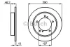 0 986 478 838 BOSCH Тормозной диск