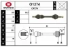 O1274 SNRA Приводной вал