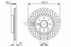 0 986 479 875 BOSCH Тормозной диск