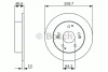 0 986 479 964 BOSCH Тормозной диск