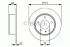 0 986 479 R01 BOSCH Тормозной диск