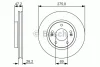 0 986 479 S81 BOSCH Тормозной диск