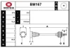 BM167 SERA Приводной вал