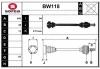 BW118 SERA Приводной вал