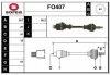 FO407 SERA Приводной вал