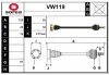 VW119 SERA Приводной вал