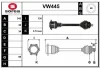 VW445 SERA Приводной вал