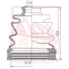 ASBT-2071 ASVA Пыльник, приводной вал