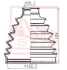 ASBT-504 ASVA Пыльник, приводной вал