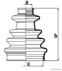 J2863018 HERTH+BUSS Комплект пыльника, приводной вал