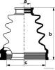 J2881018 HERTH+BUSS Комплект пыльника, приводной вал
