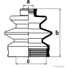 J2888001 HERTH+BUSS Комплект пыльника, приводной вал