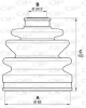 Превью - SJK7026.00 OPEN PARTS Комплект пыльника, приводной вал (фото 2)