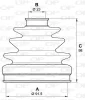 Превью - SJK7109.00 OPEN PARTS Комплект пыльника, приводной вал (фото 2)